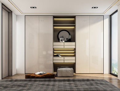 Mizhi Series Custom Wardrobe - Sweet Family Minimalist Style