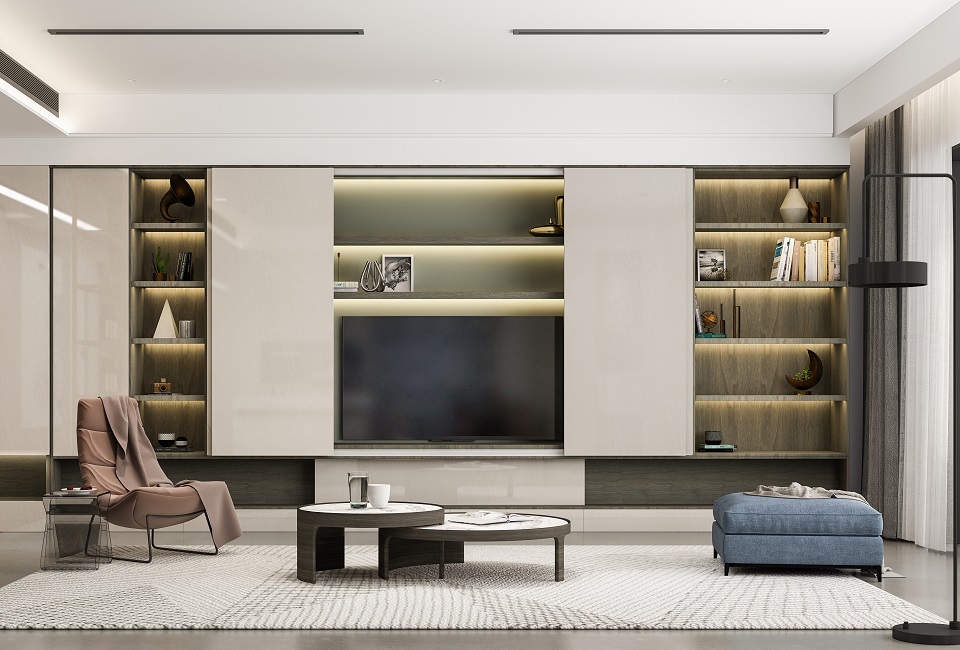 Mizhi Series Custom Wardrobe - Sweet Family Minimalist Design View 1