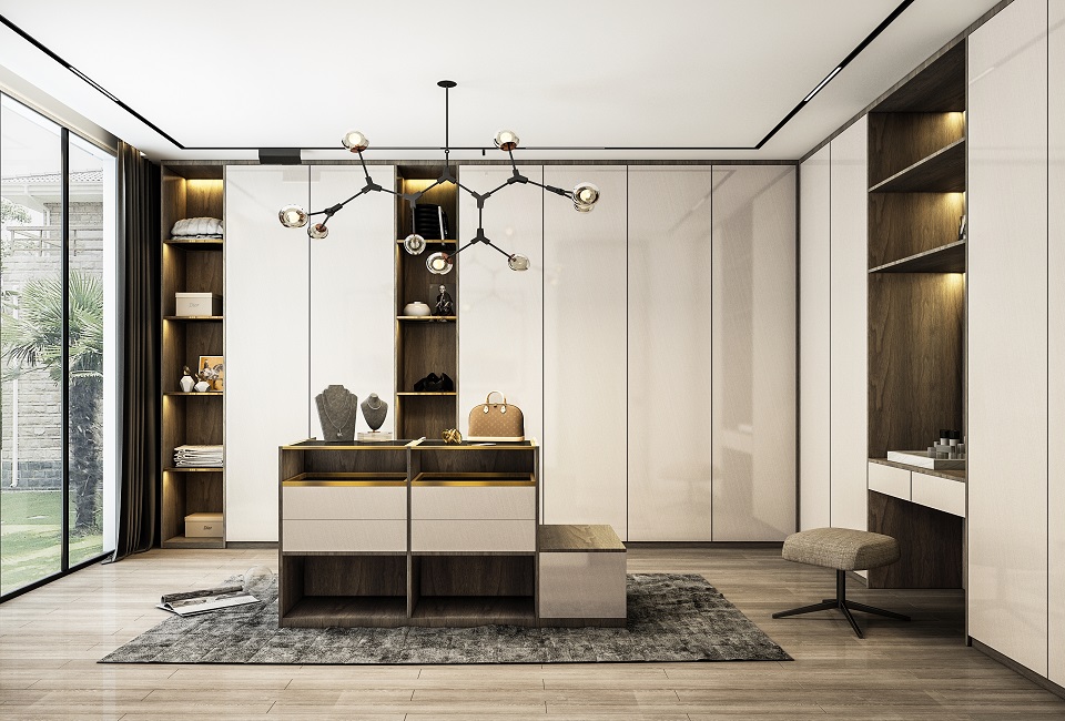 Mizhi Series Custom Wardrobe - Eco-Friendly Materials View 4