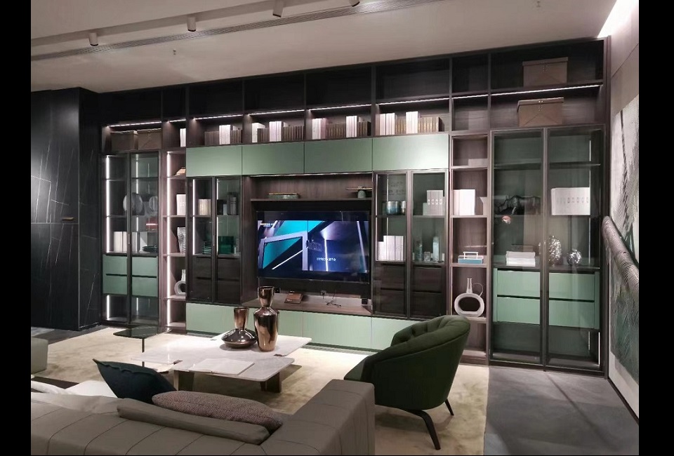 Living & Dining Room Real Shot Photos - OLEE Custom Real Installation