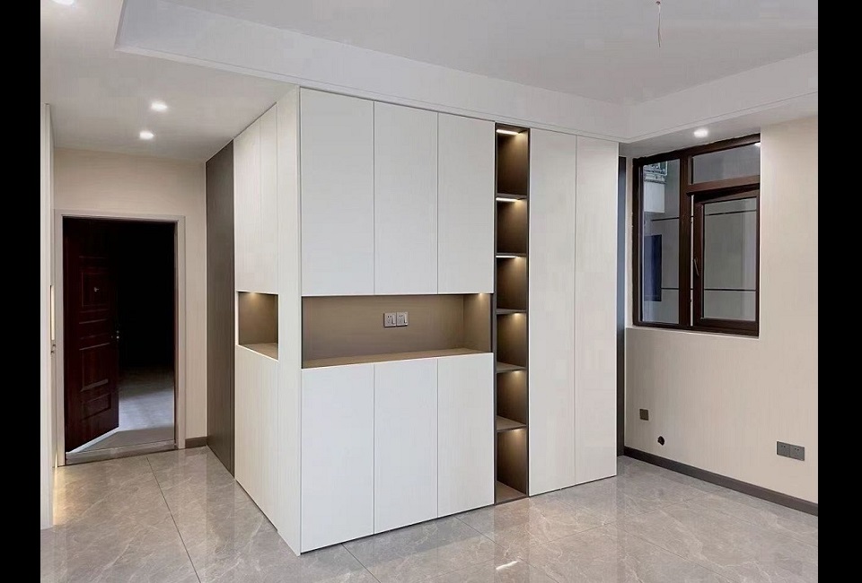 Living & Dining Room Real Shot Photos - OLEE Custom Real Installation