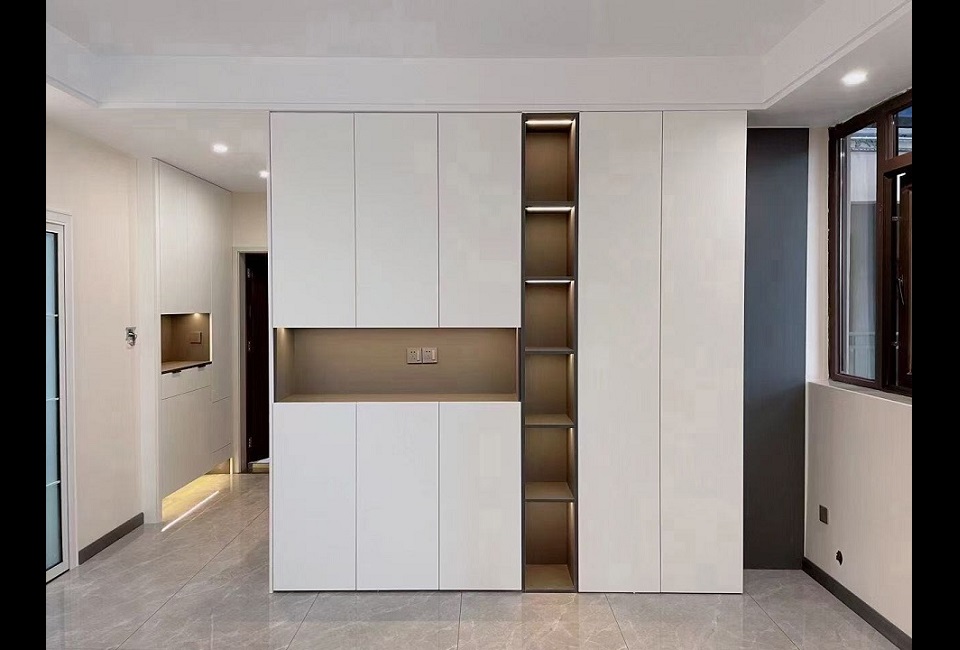 Living & Dining Room Real Shot Photos - OLEE Custom Real Installation