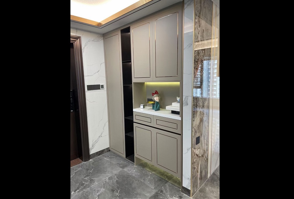Living & Dining Room Real Shot Photos - OLEE Custom Real Installation