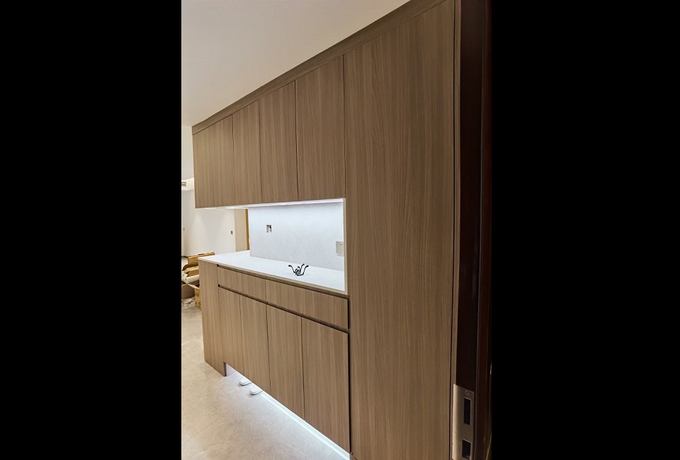 Living & Dining Room Real Shot Photos - OLEE Custom Real Installation